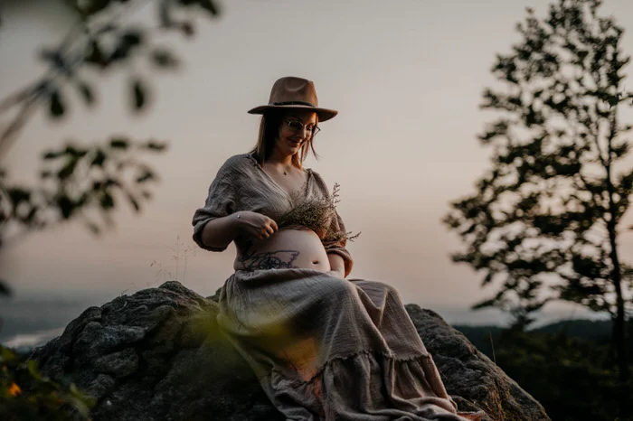 Babybauch Fotoshooting