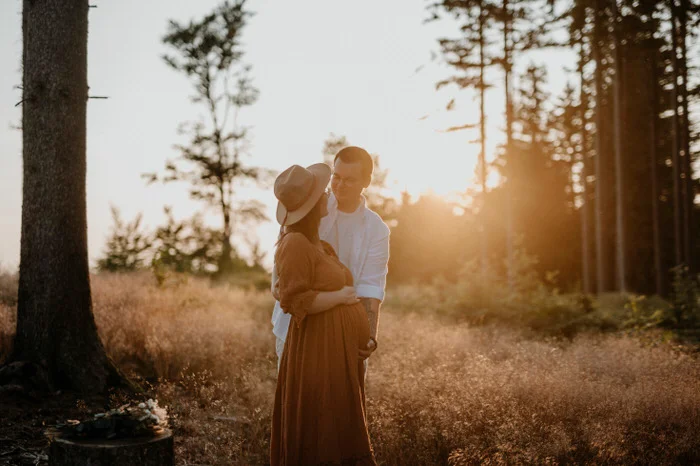 Babybauch Fotoshooting